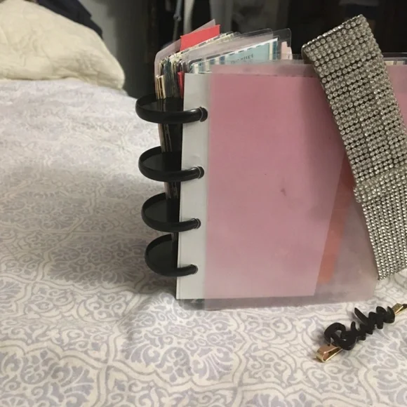 Adjustable bling disc bound/planner belly band - Picture 6 of 6